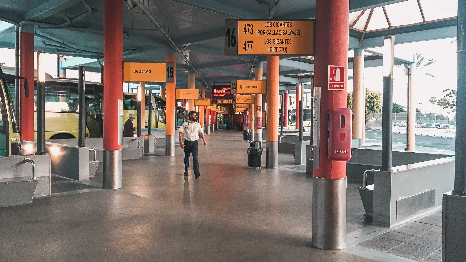 Costa Adeje, dworzec autobusowy