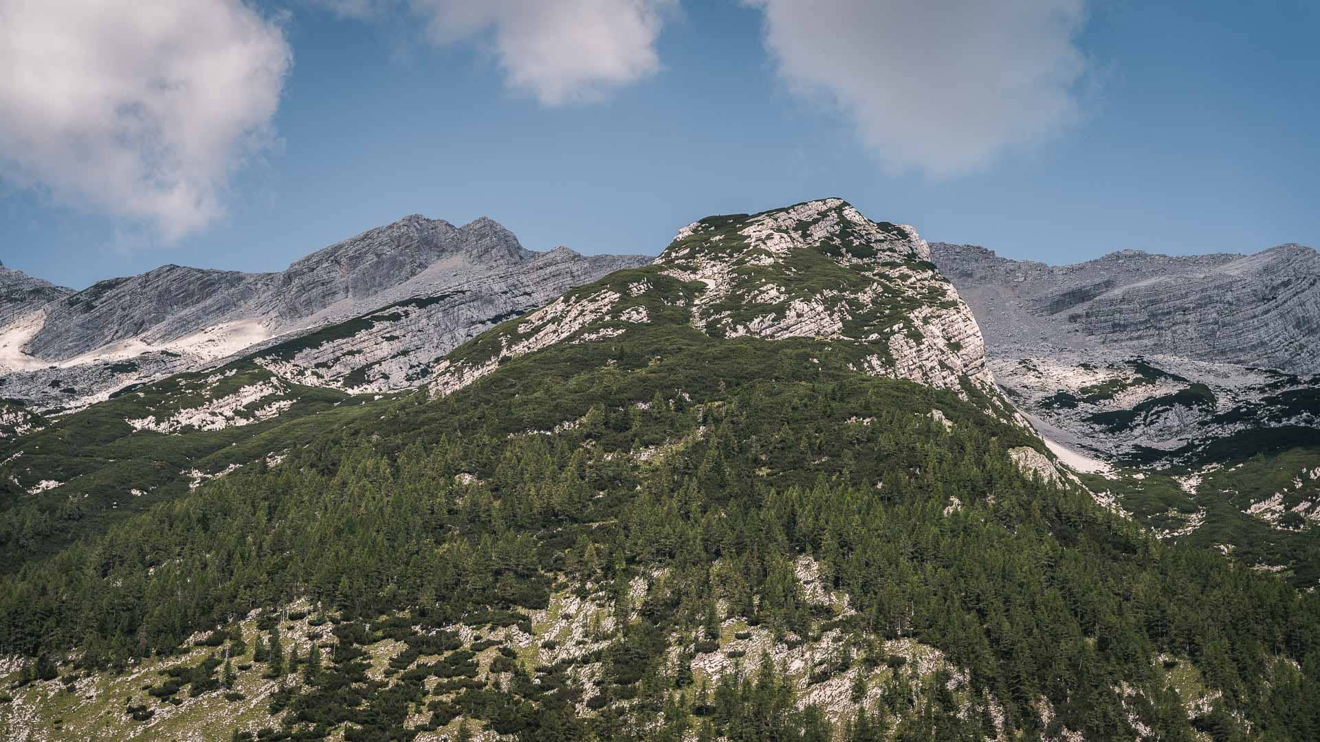 Alpy Julijskie w Parku Narodowym Triglav w Słowenii